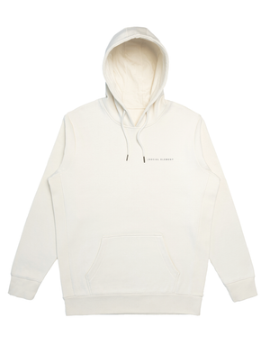 Wordmark / White Hoodie